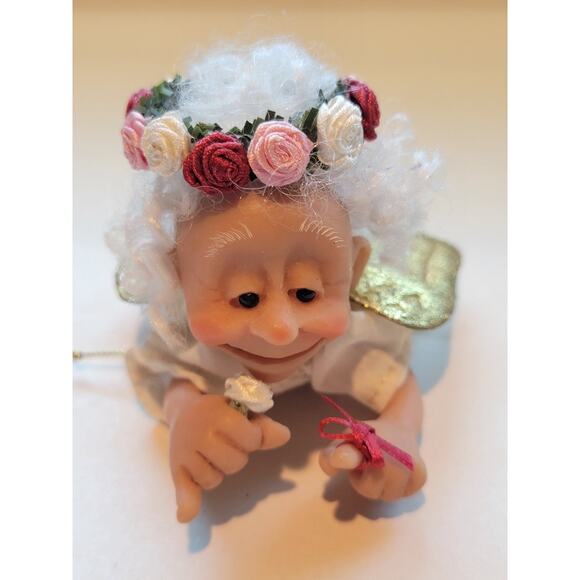 RARE Goebel Richard Simmons Reminder Angel Figurine You Are As Young As you Feel - Picture 11 of 11